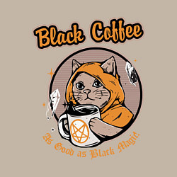 Свитшот хлопковый мужской Black Coffee Cat, цвет: миндальный — фото 2