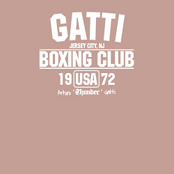Свитшот хлопковый мужской Gatti Boxing Club, цвет: пыльно-розовый — фото 2