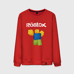 Свитшот хлопковый мужской ROBLOX, цвет: красный