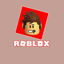 Свитшот хлопковый мужской ROBLOX, цвет: пыльно-розовый — фото 2