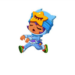 Свитшот хлопковый мужской BRAWL STARS SANDY, цвет: белый — фото 2