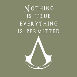 Свитшот хлопковый мужской ASSASSINS CREED, цвет: авокадо — фото 2