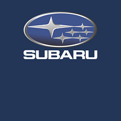 Свитшот хлопковый мужской SUBARU, цвет: тёмно-синий — фото 2