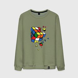 Мужской свитшот Кубик Рубика