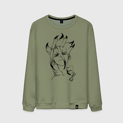 Мужской свитшот Доктор Стоун