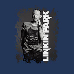 Свитшот хлопковый мужской LINKIN PARK, цвет: тёмно-синий — фото 2