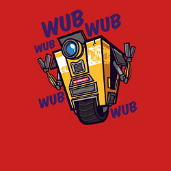 Свитшот хлопковый мужской Borderlands, цвет: красный — фото 2