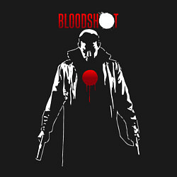 Свитшот хлопковый мужской Bloodshot Бладшот силуэт, цвет: черный — фото 2