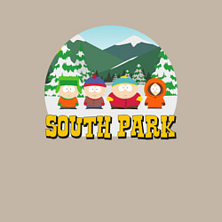 Свитшот хлопковый мужской ЮЖНЫЙ ПАРК, цвет: миндальный — фото 2