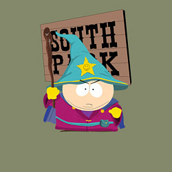 Свитшот хлопковый мужской ЮЖНЫЙ ПАРК, цвет: авокадо — фото 2