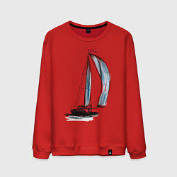 Мужской свитшот Парусник