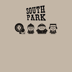 Свитшот хлопковый мужской South park, цвет: миндальный — фото 2