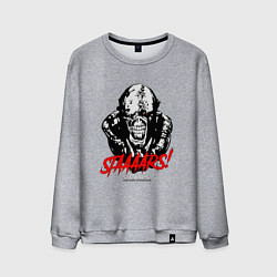 Свитшот хлопковый мужской STAAAAARS!, цвет: меланж