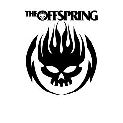 Свитшот хлопковый мужской THE OFFSPRING, цвет: белый — фото 2