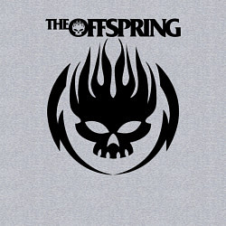 Свитшот хлопковый мужской THE OFFSPRING, цвет: меланж — фото 2