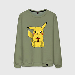 Мужской свитшот Пикачу