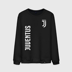 Свитшот хлопковый мужской JUVENTUS, цвет: черный