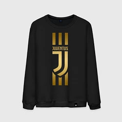 Свитшот хлопковый мужской JUVENTUS, цвет: черный