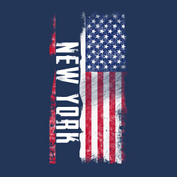 Свитшот хлопковый мужской New York, цвет: тёмно-синий — фото 2