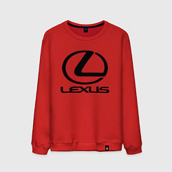Свитшот хлопковый мужской LEXUS, цвет: красный