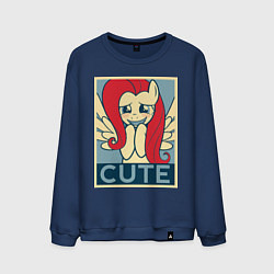 Мужской свитшот Fluttershy cute