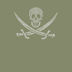 Свитшот хлопковый мужской Pirate, цвет: авокадо — фото 2