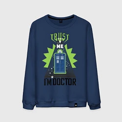 Мужской свитшот Trust me, i'm doctor who