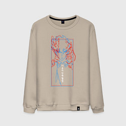 Мужской свитшот Поднятие уровня в одиночку