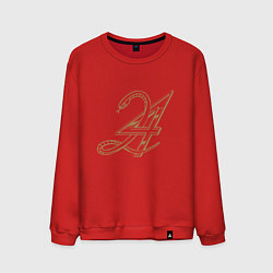 Свитшот хлопковый мужской Kobe Bryant, цвет: красный