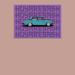 Свитшот хлопковый мужской АвтоВаз, цвет: пыльно-розовый — фото 2