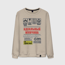 Мужской свитшот Идеальный мужчина