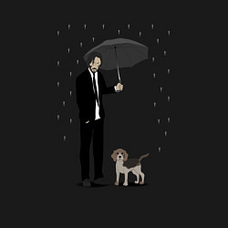 Свитшот хлопковый мужской John Wick, цвет: черный — фото 2