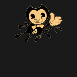 Свитшот хлопковый мужской Bendy And The Ink Machine, цвет: черный — фото 2