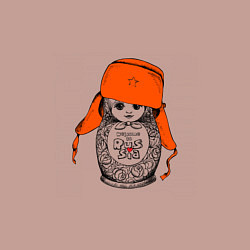 Свитшот хлопковый мужской Родина Россия, цвет: пыльно-розовый — фото 2