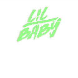 Свитшот хлопковый мужской LIL BABY, цвет: белый — фото 2