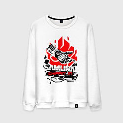 Мужской свитшот CYBERPUNK 2077 SAMURAI