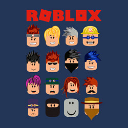 Свитшот хлопковый мужской ROBLOX, цвет: тёмно-синий — фото 2