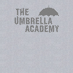 Свитшот хлопковый мужской Umbrella academy, цвет: меланж — фото 2