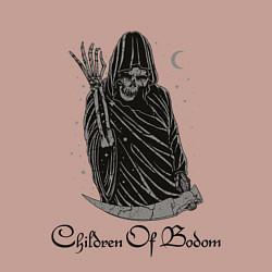Свитшот хлопковый мужской Children of Bodom Z, цвет: пыльно-розовый — фото 2