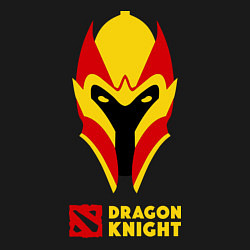 Свитшот хлопковый мужской Dota 2: Dragon Knight, цвет: черный — фото 2