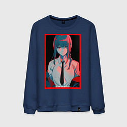 Мужской свитшот Макима человек бензопила Red