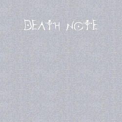 Свитшот хлопковый мужской DEATH NOTE ТЕТРАДЬ СМЕРТИ, цвет: меланж — фото 2