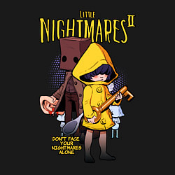 Свитшот хлопковый мужской LITTLE NIGHTMARES 2, цвет: черный — фото 2