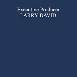 Свитшот хлопковый мужской Executive Producer LARRY DAVID, цвет: тёмно-синий — фото 2