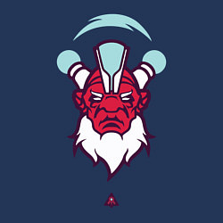 Свитшот хлопковый мужской Дизраптор Dota 2, цвет: тёмно-синий — фото 2