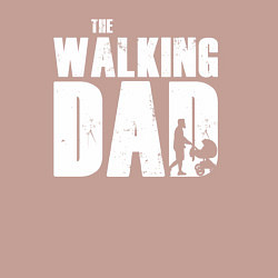 Свитшот хлопковый мужской Лучший папа, цвет: пыльно-розовый — фото 2