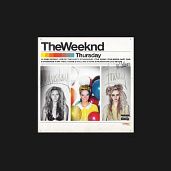 Свитшот хлопковый мужской Thursday The Weeknd, цвет: черный — фото 2