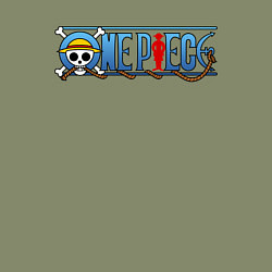 Свитшот хлопковый мужской ONE PIECE ВАН ПИС, цвет: авокадо — фото 2