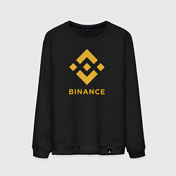 Мужской свитшот BINANCE БИНАНС БИРЖА