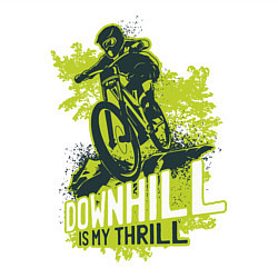 Свитшот хлопковый мужской Downhill, цвет: белый — фото 2